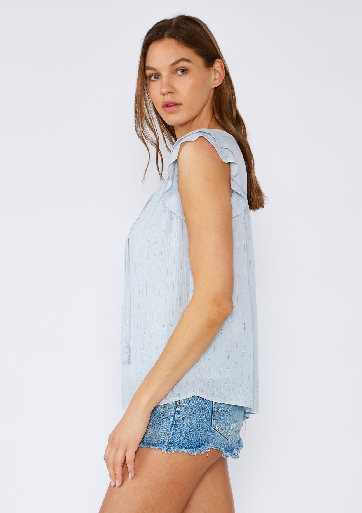 Cressida Flutter Sleeve Top