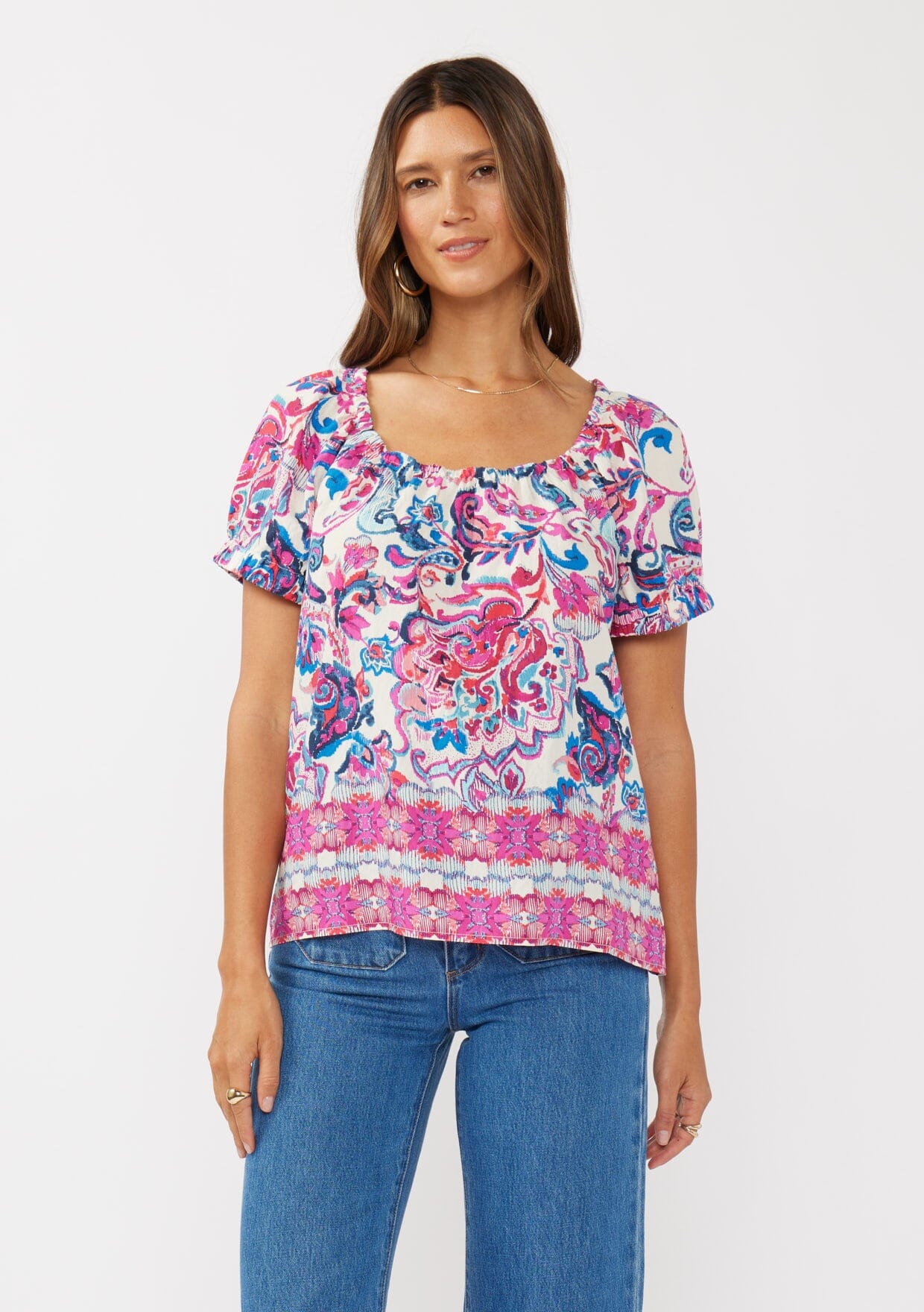 Dreamweaver Puff Sleeve Top