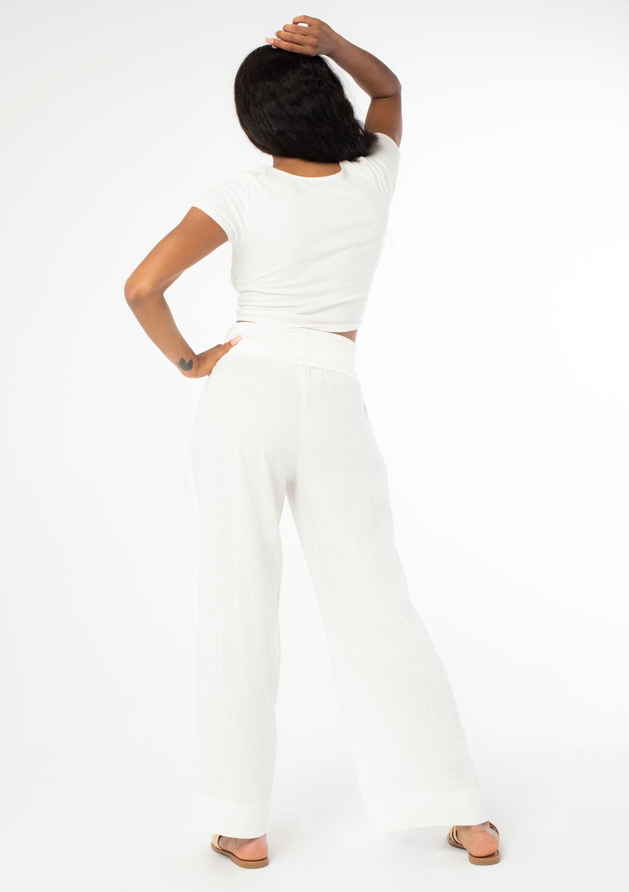 Ritual Linen Wide Leg Pant