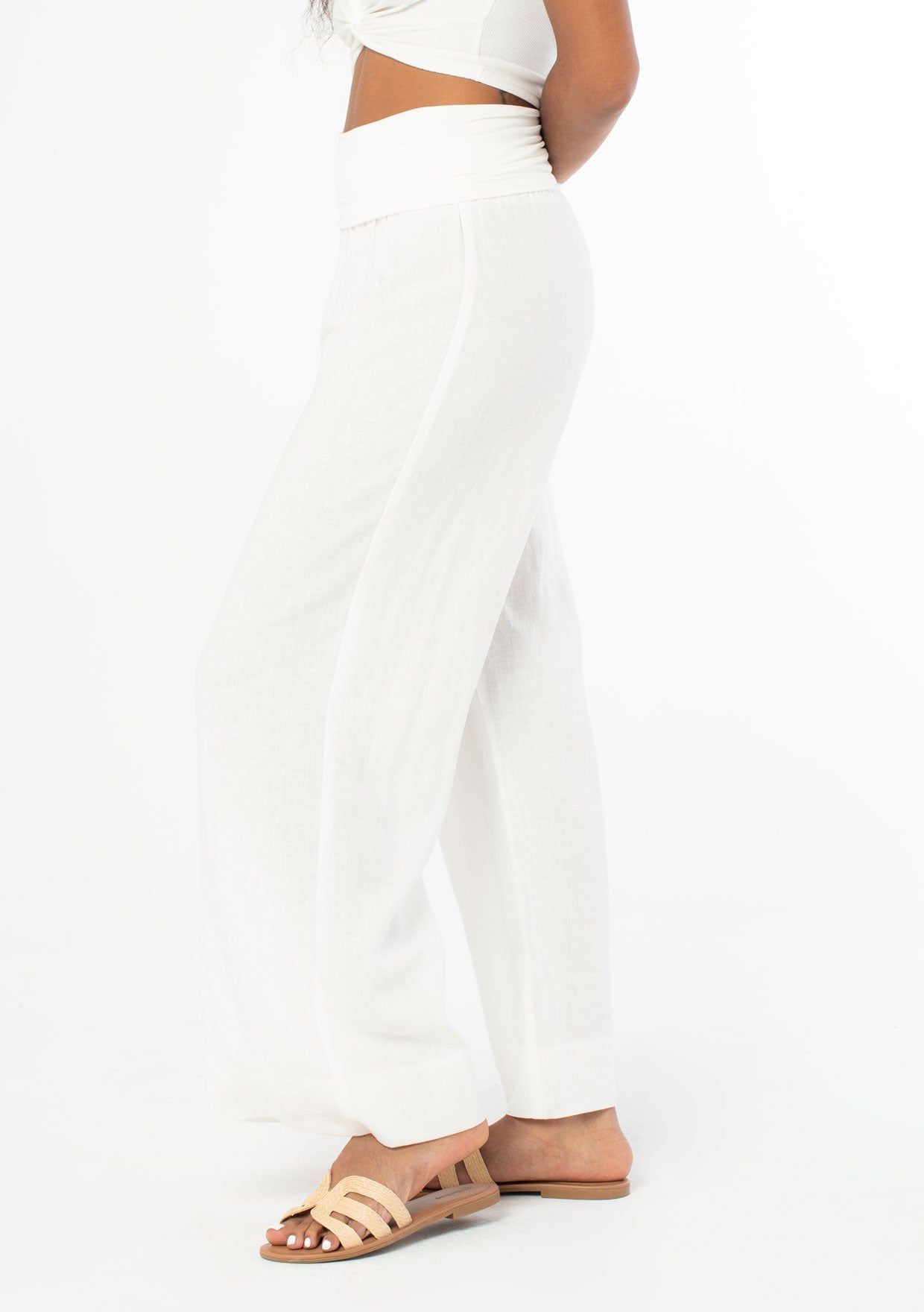 Ritual Linen Wide Leg Pant