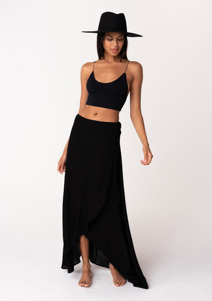 High Seas Maxi Wrap Skirt
