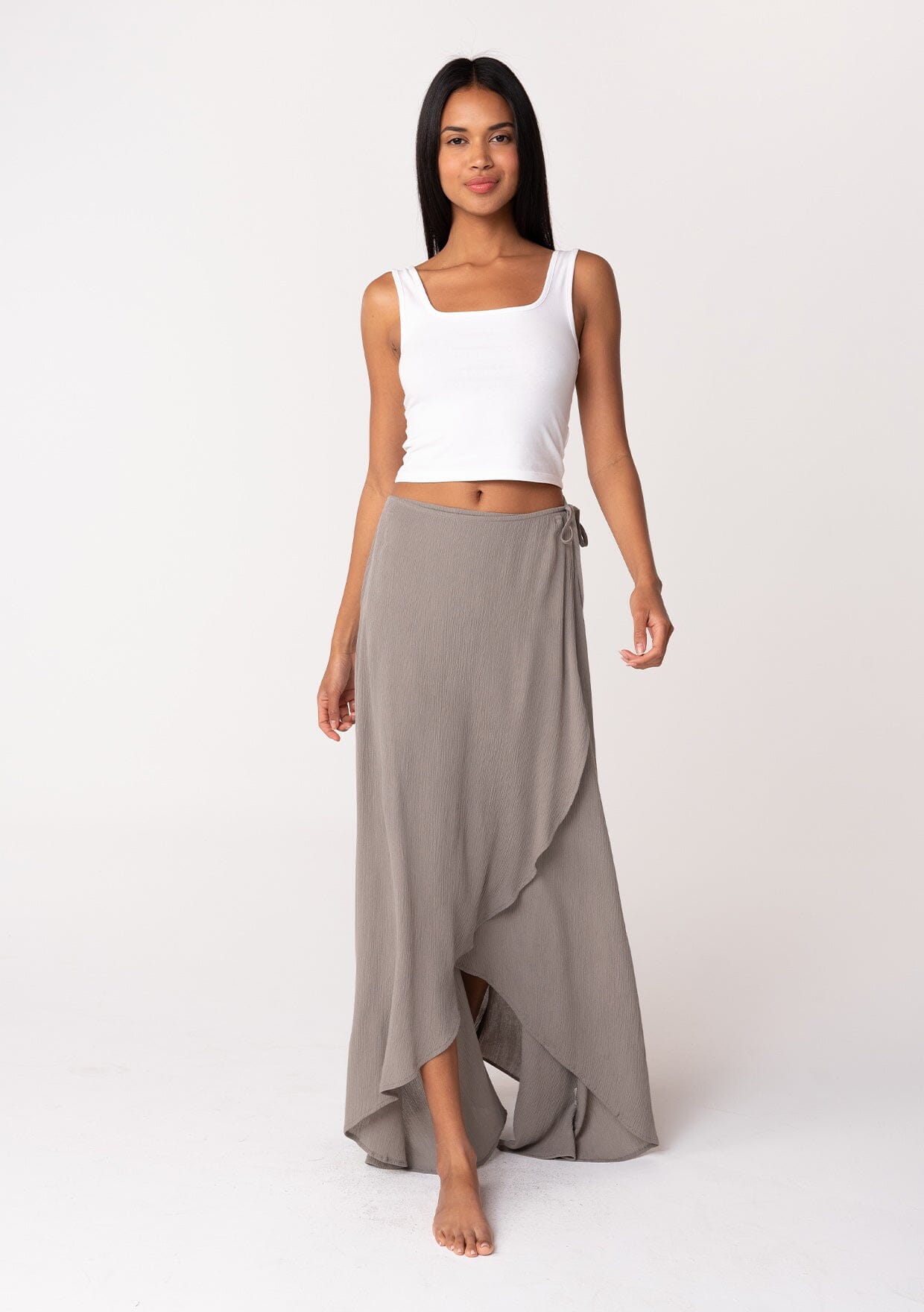 High Seas Maxi Wrap Skirt