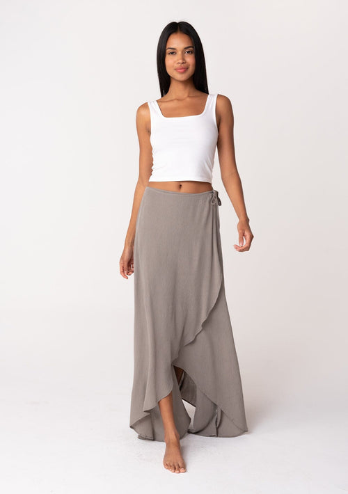 High Seas Maxi Wrap Skirt