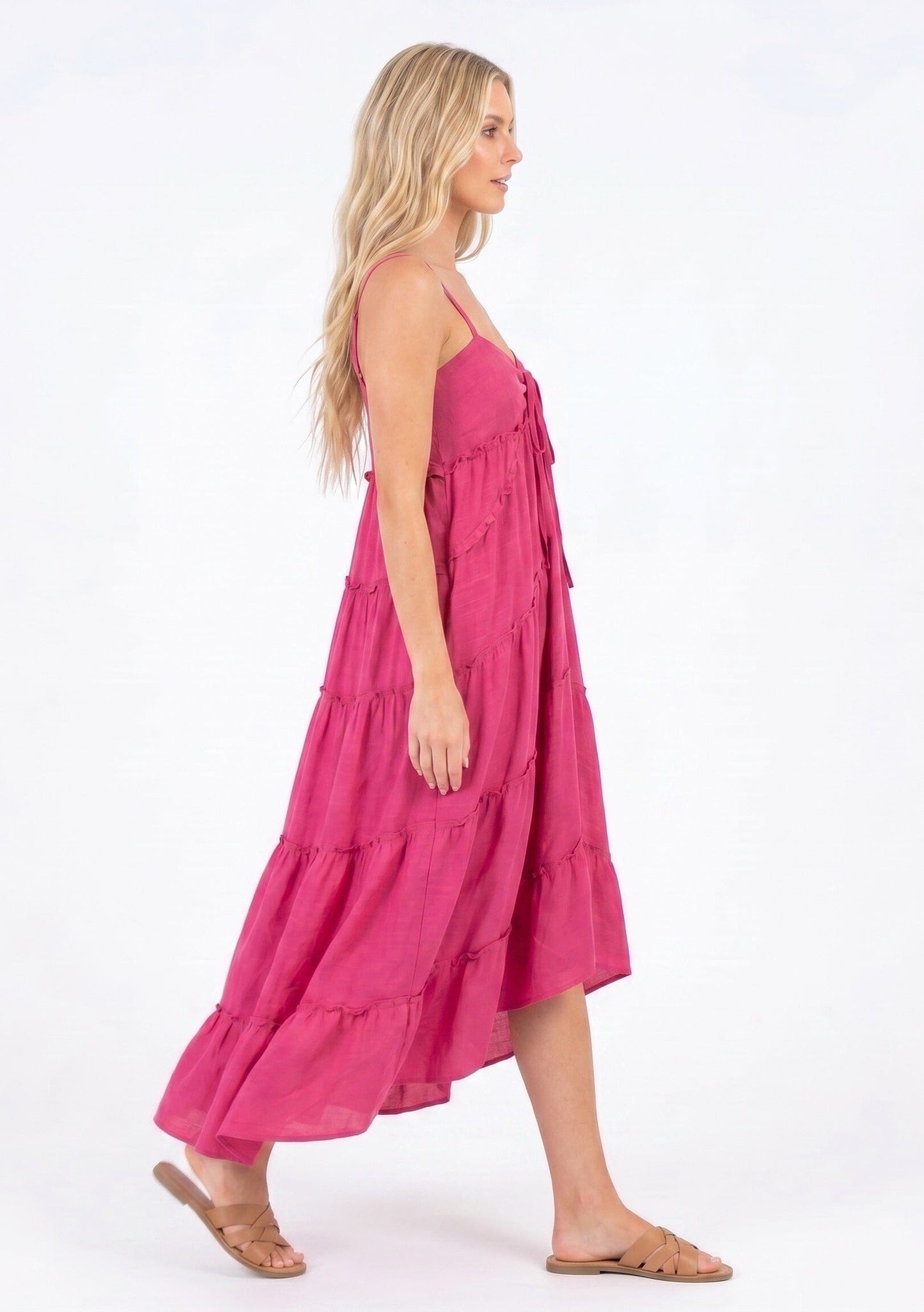Wavelength Tiered Maxi Dress