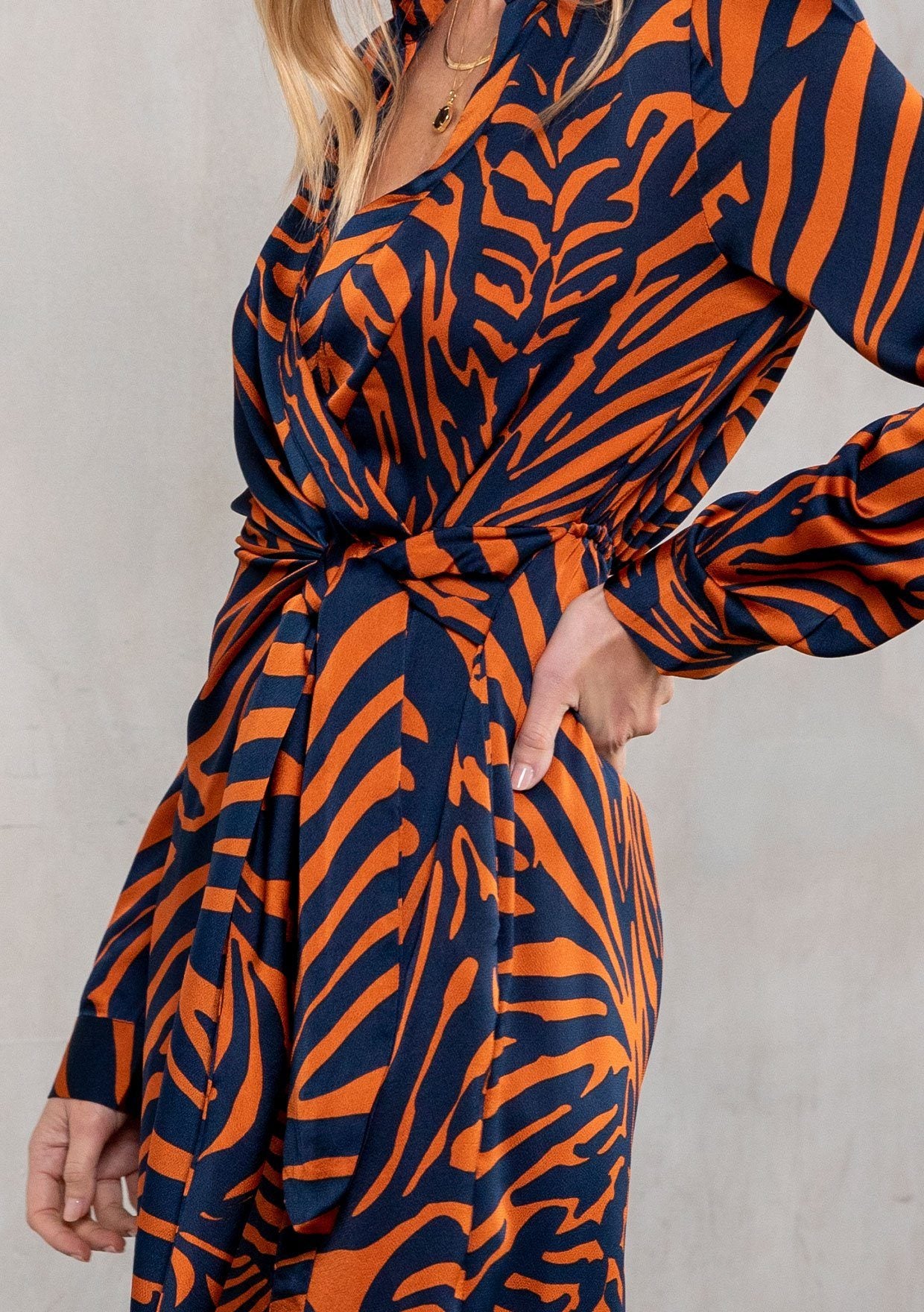 Risky Business Midi Shirt Dress