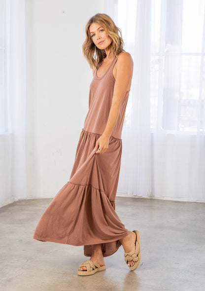 Limitless Tiered Maxi Dress