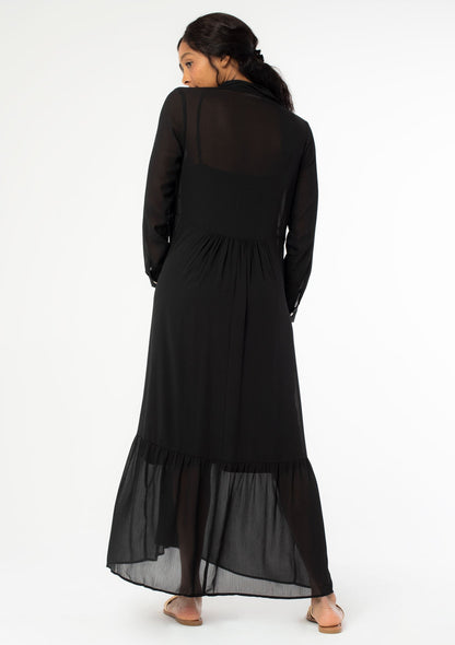 Float On Chiffon Maxi Dress