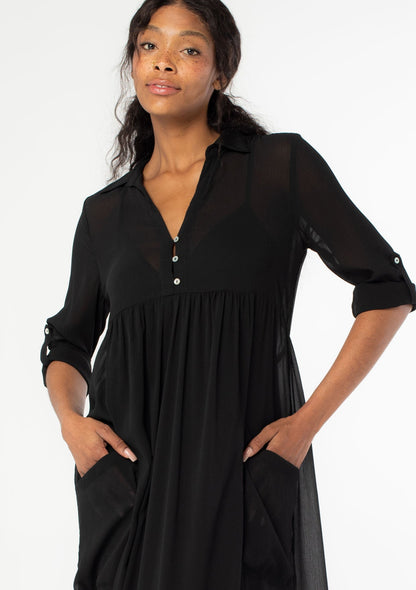 Float On Chiffon Maxi Dress