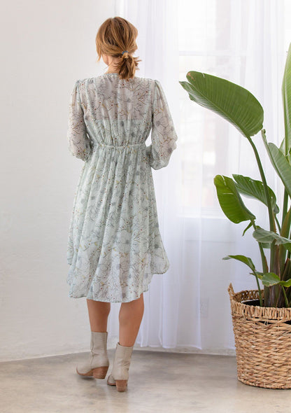 Stardust High Low Midi Dress