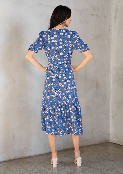 Angie Midi Wrap Dress