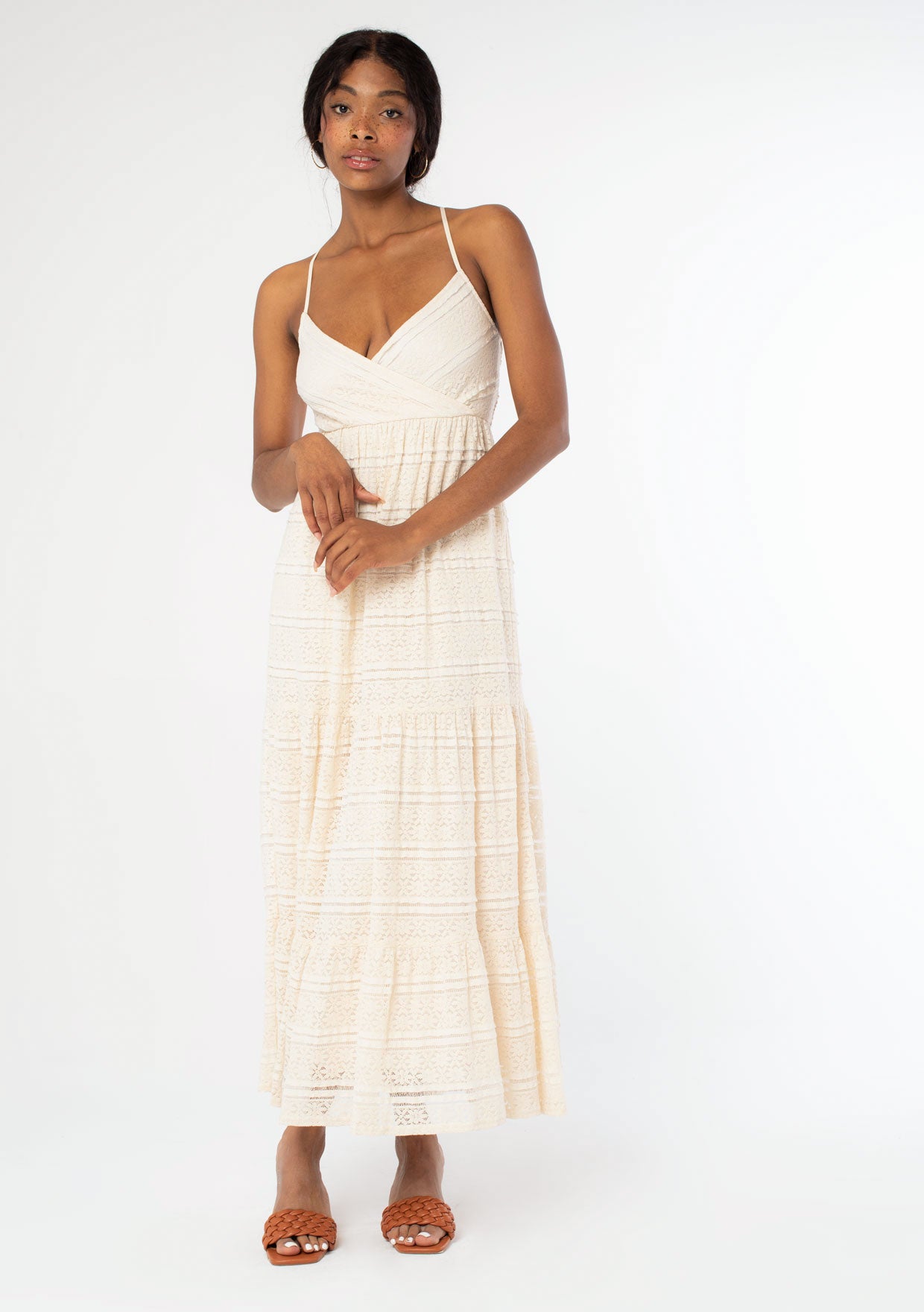 New Romance Lace Maxi Dress