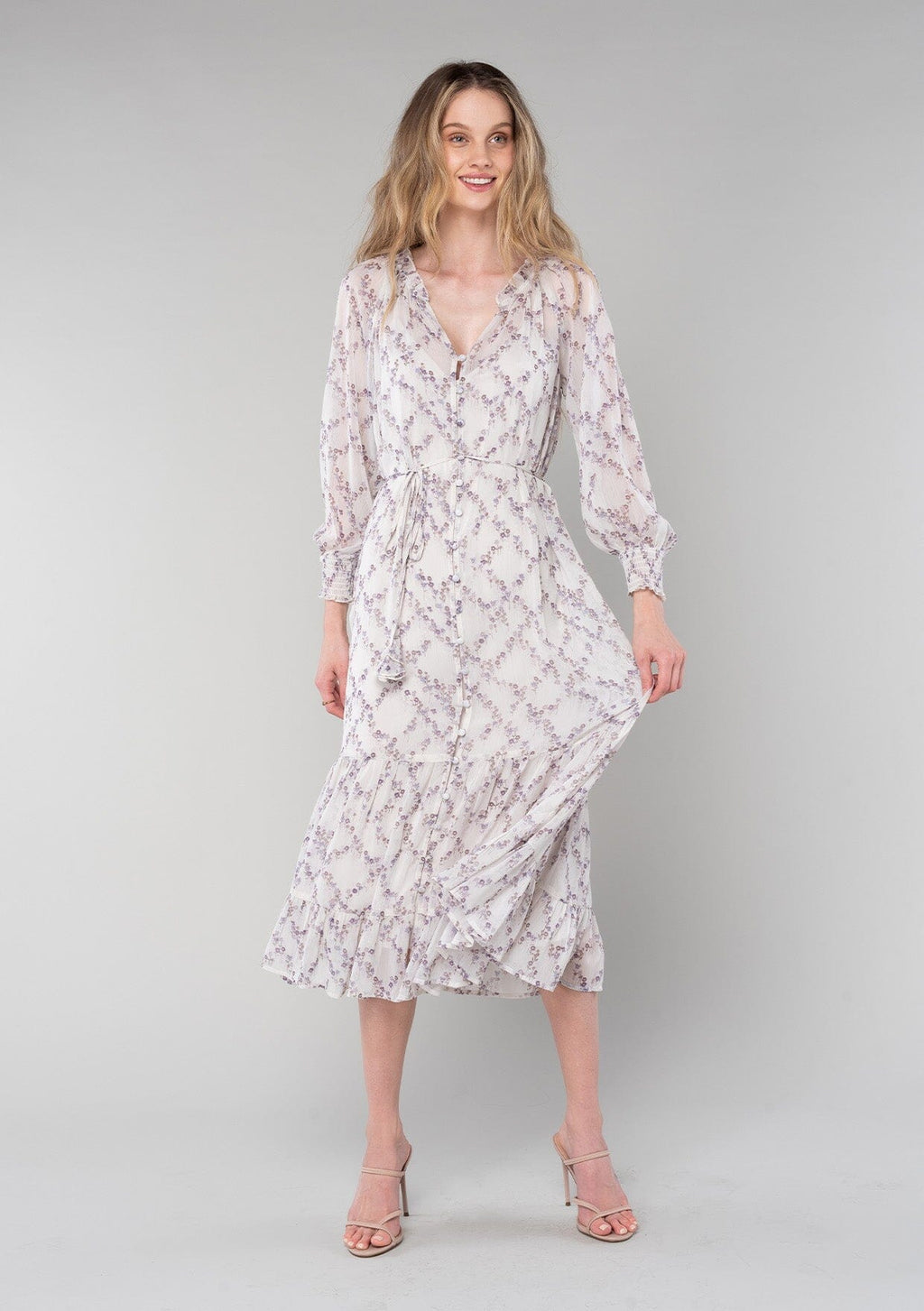 In The Garden Midi Dress
