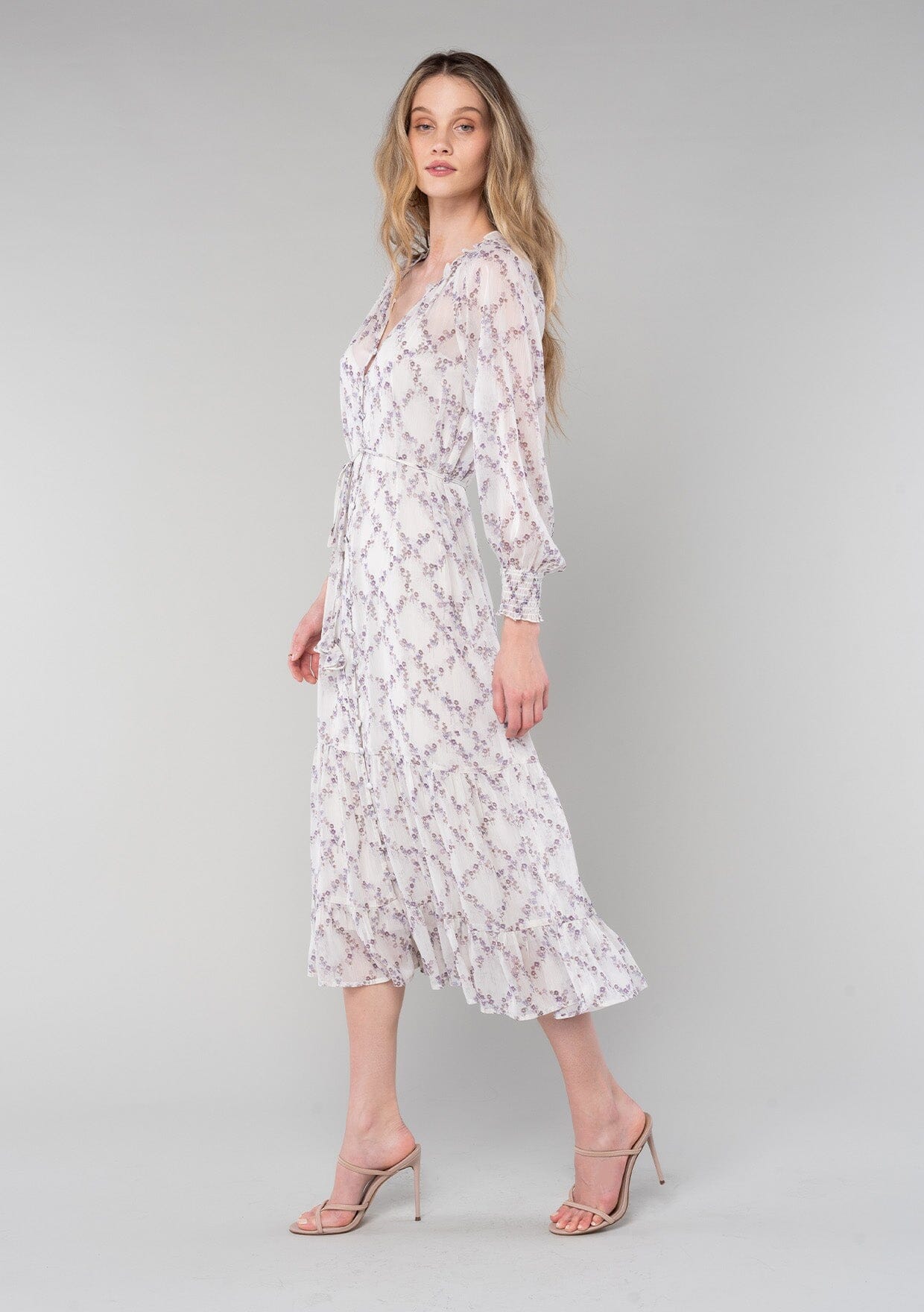 In The Garden Midi Dress