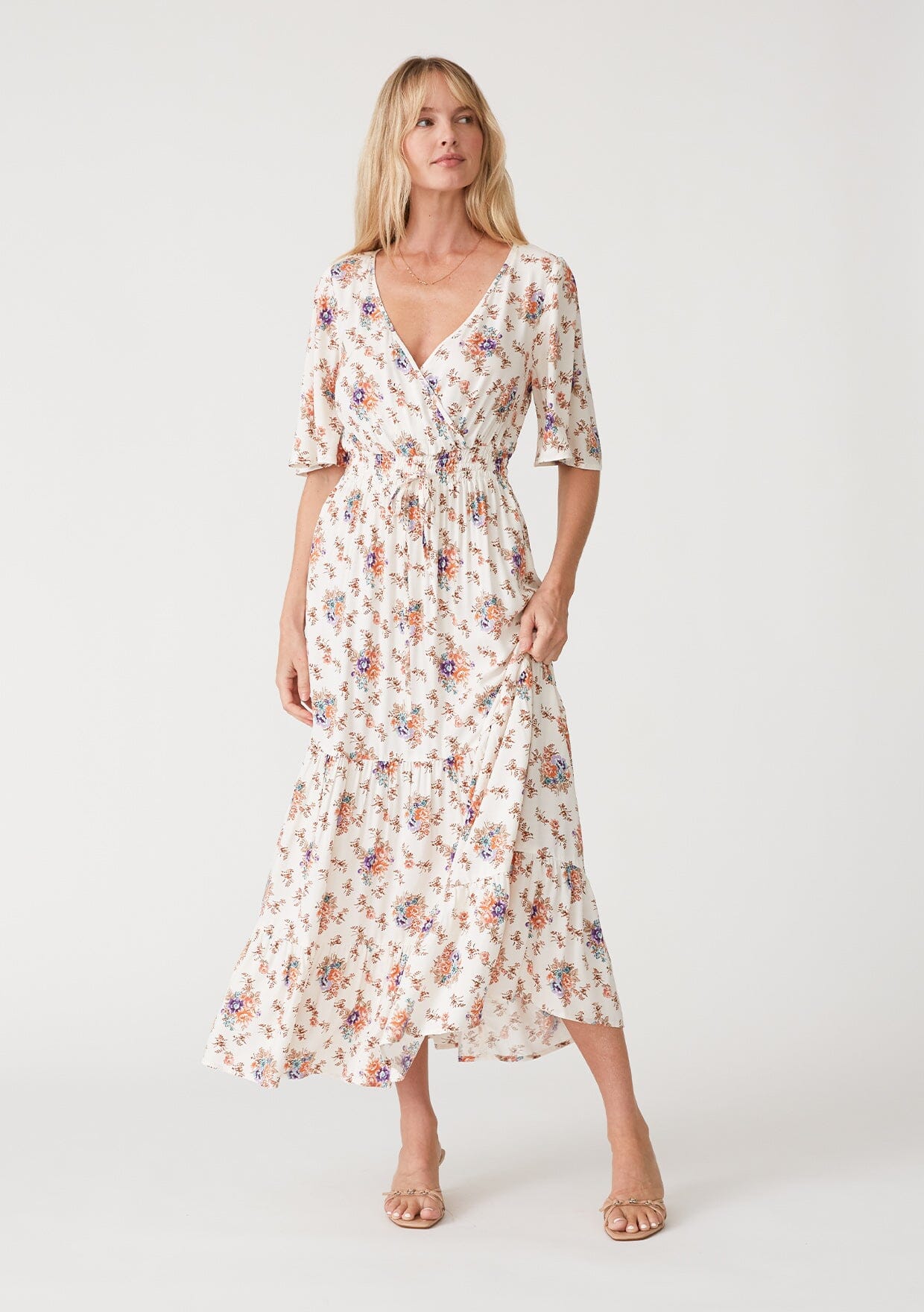 Zoey Floral Maxi Dress