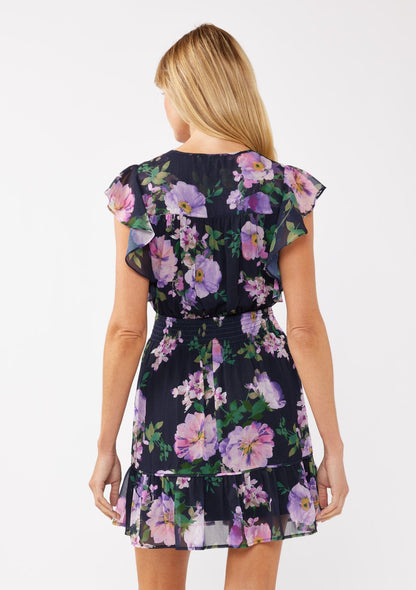 Flourish in Florals Mini Dress