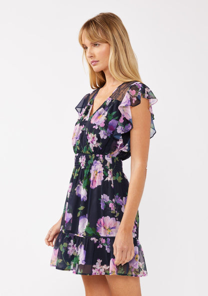 Flourish in Florals Mini Dress