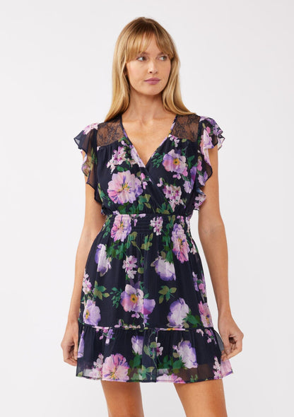 Flourish in Florals Mini Dress