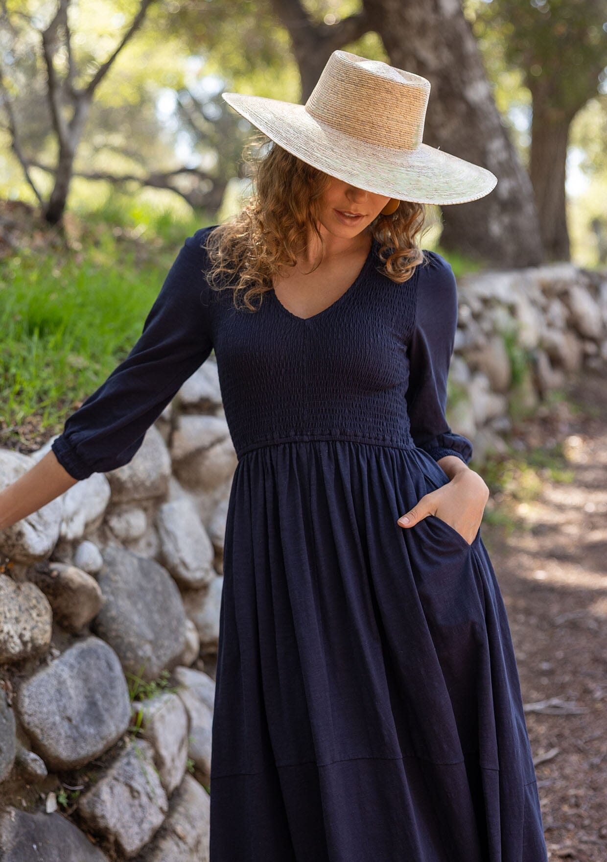 Mirabella Smocked Maxi Dress