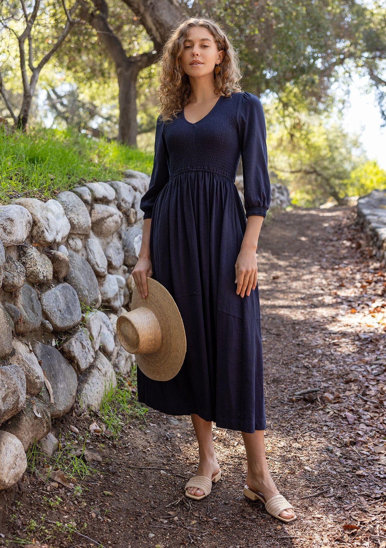 Mirabella Smocked Maxi Dress