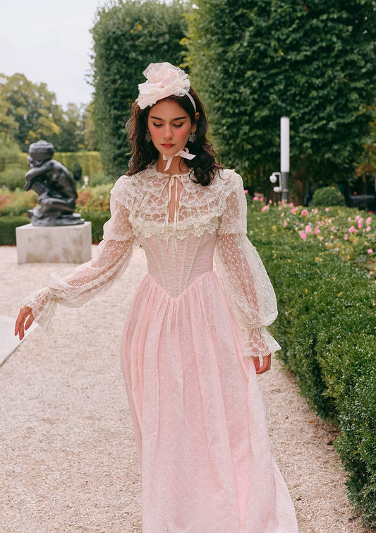 （US Exclusive）Pink Knight Corset Dress