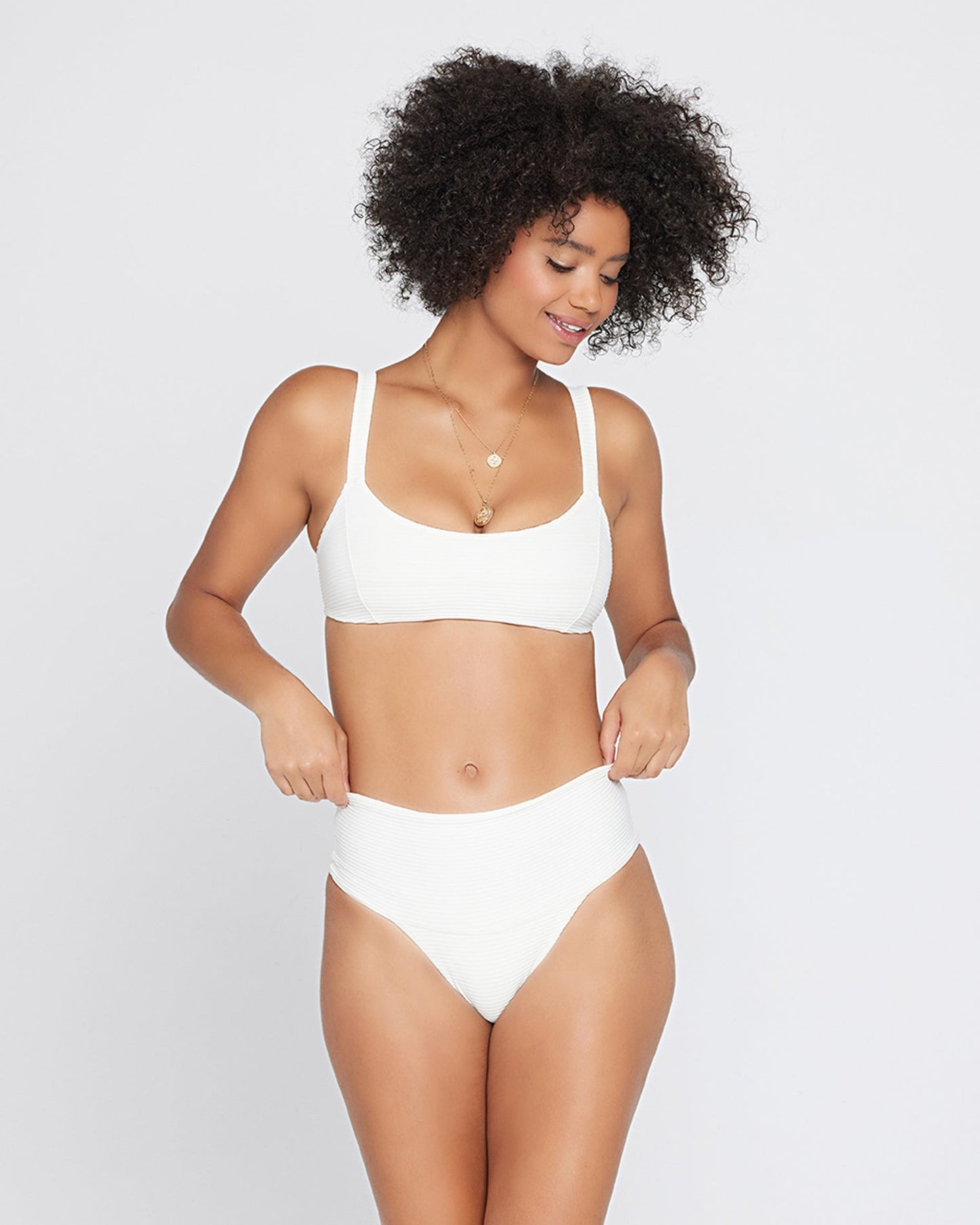 Desi Bikini Bottom - Cream