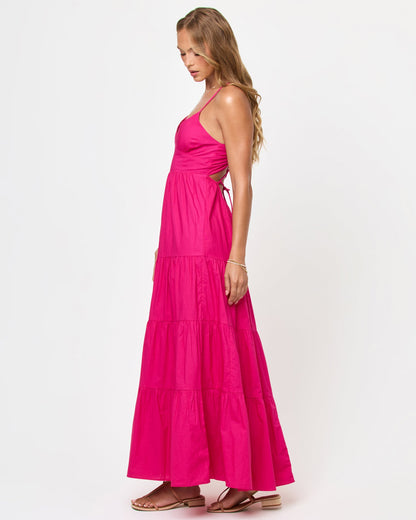 Laina Dress - Bougainvillea