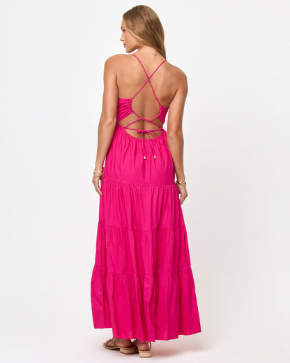 Laina Dress - Bougainvillea