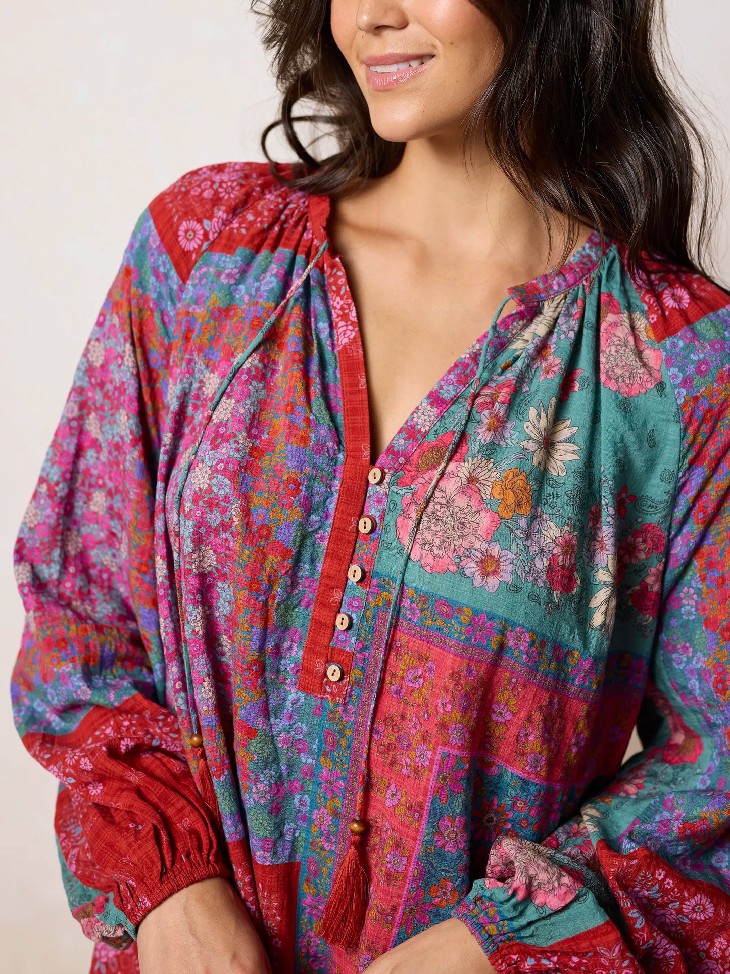 Camille Mini Dress - Jewel Positano Scarf