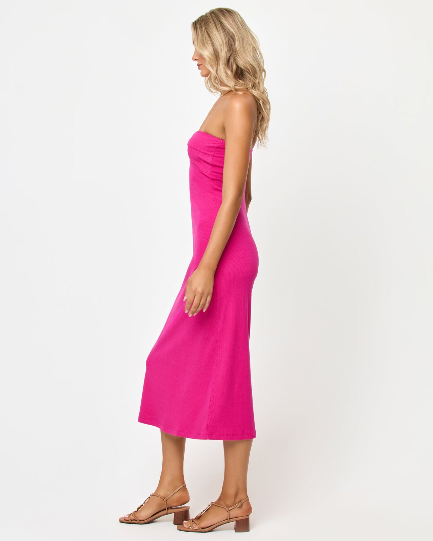 Lisette Dress - Bougainvillea