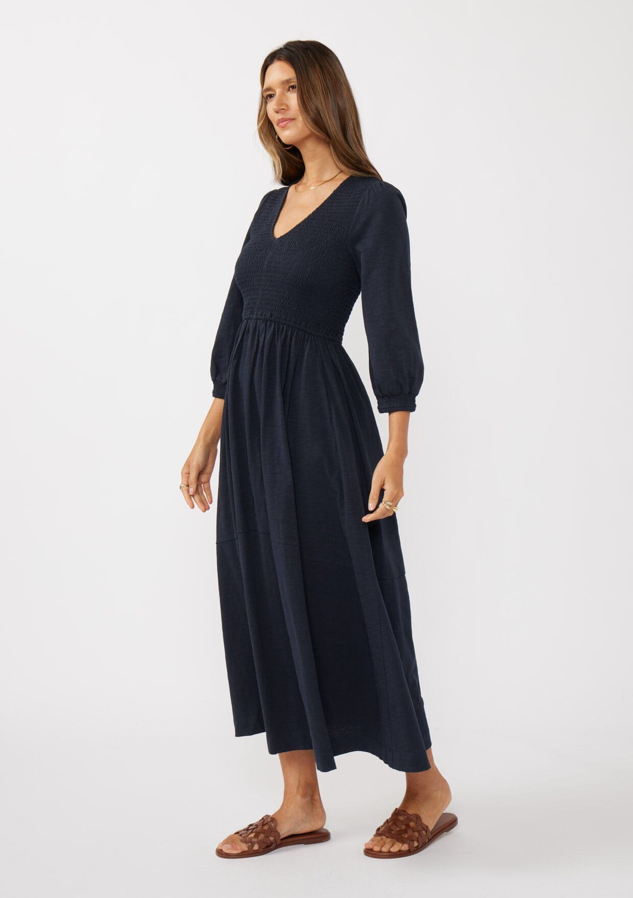 Mirabella Smocked Maxi Dress