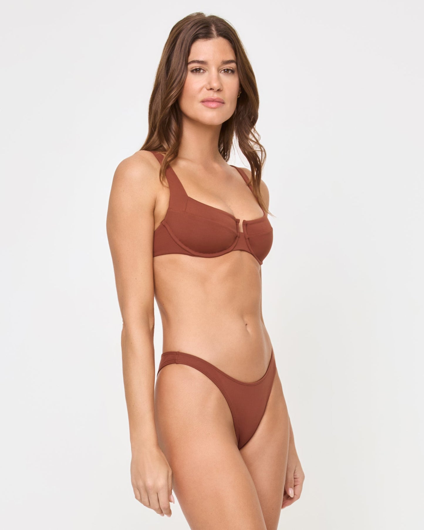Mako Bikini Top - Tobacco