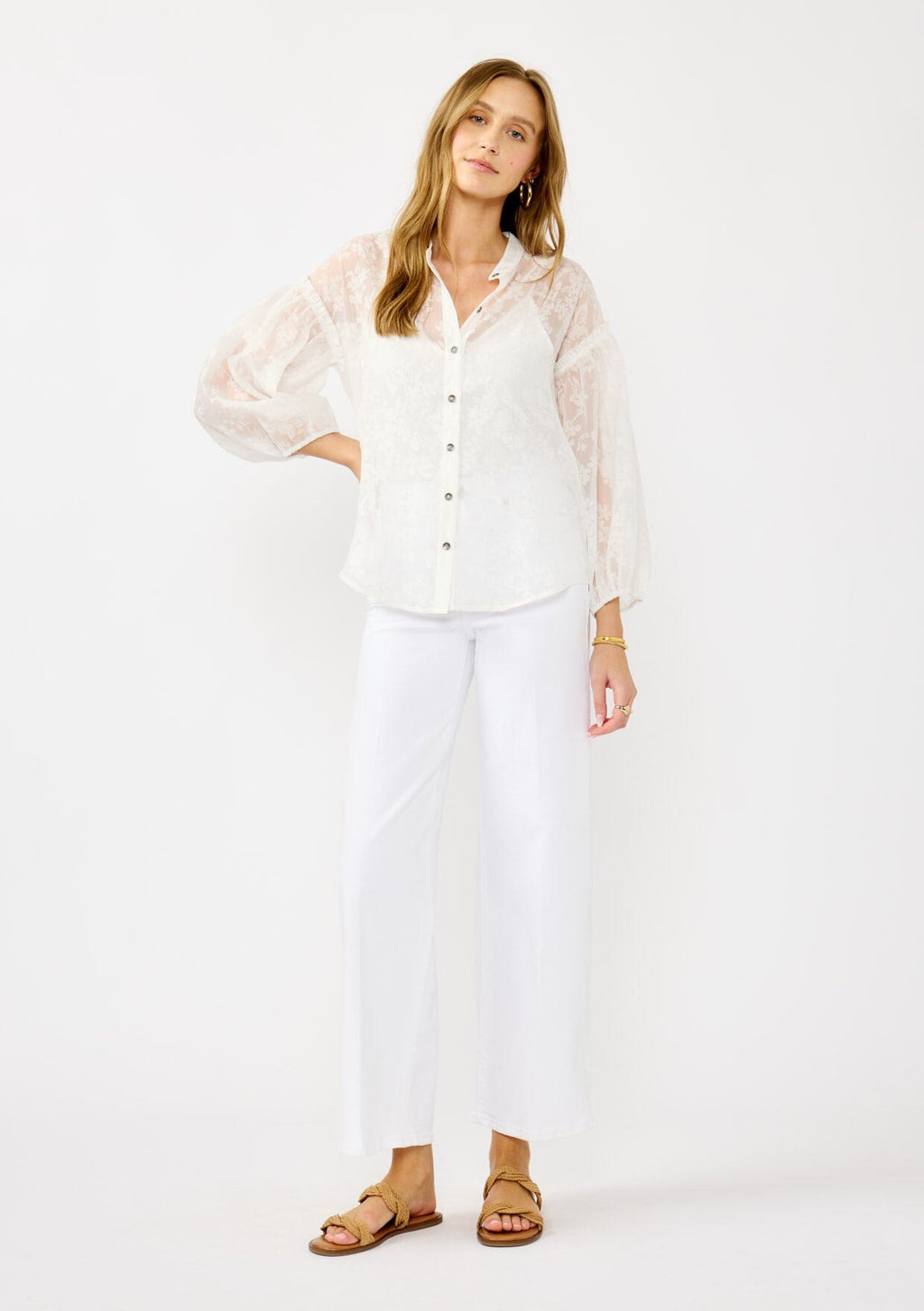 Tyla Sheer Blouse