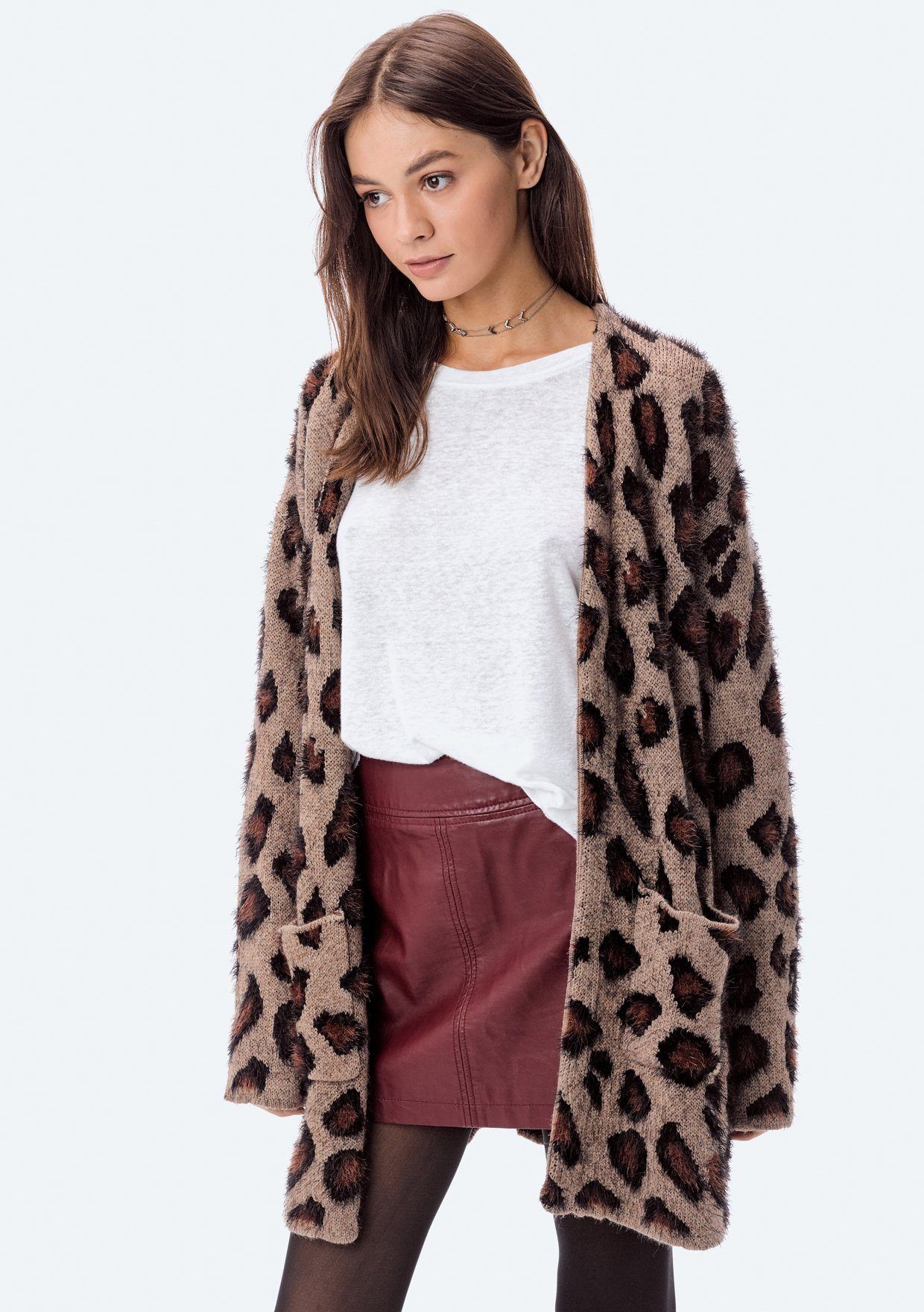 Lux Leopard Cardigan