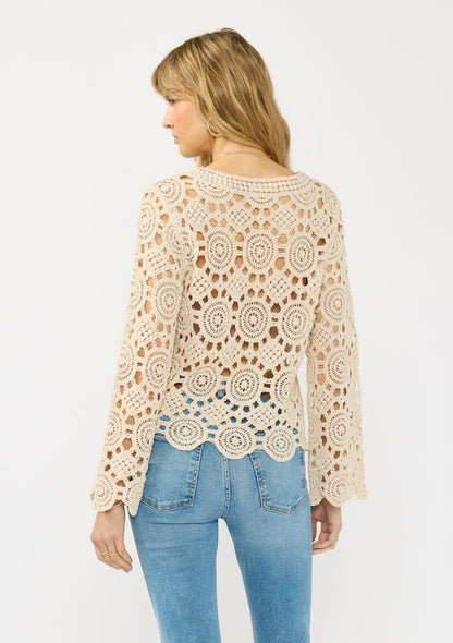 Emmy Crochet Top