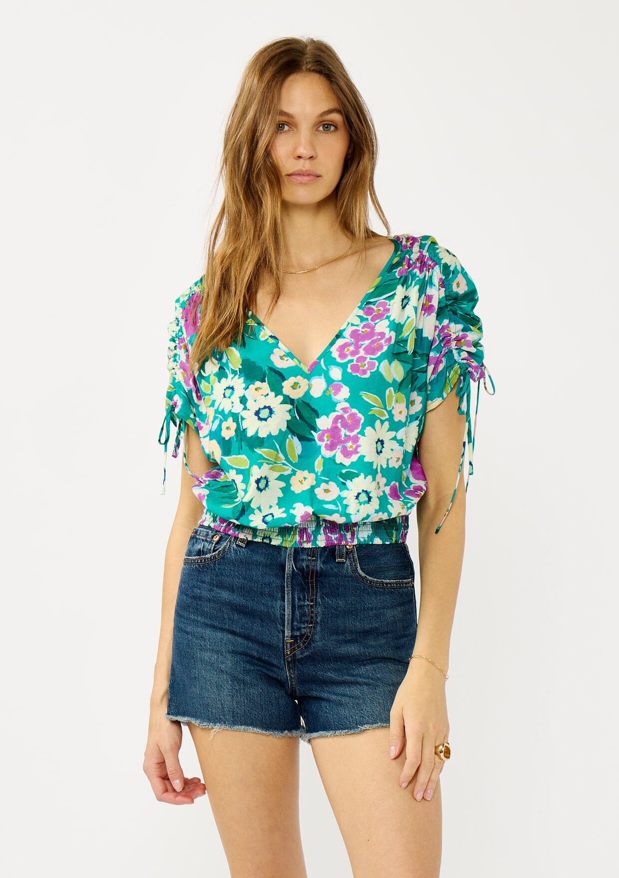 Bayside Ruched Top