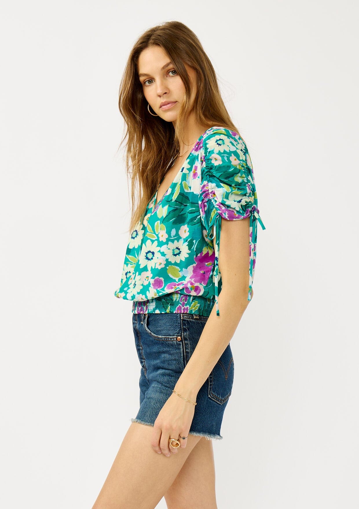 Bayside Ruched Top