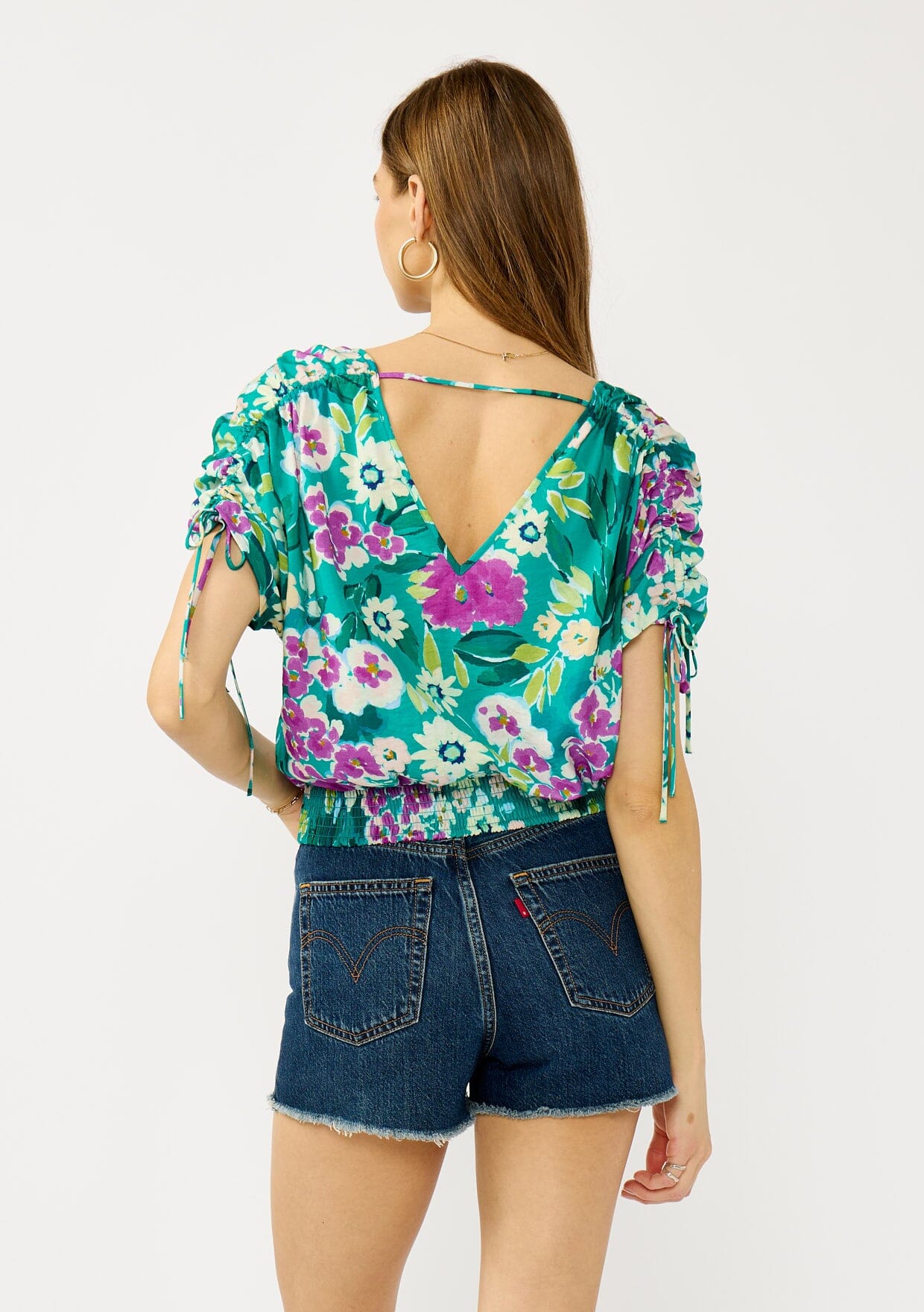 Bayside Ruched Top