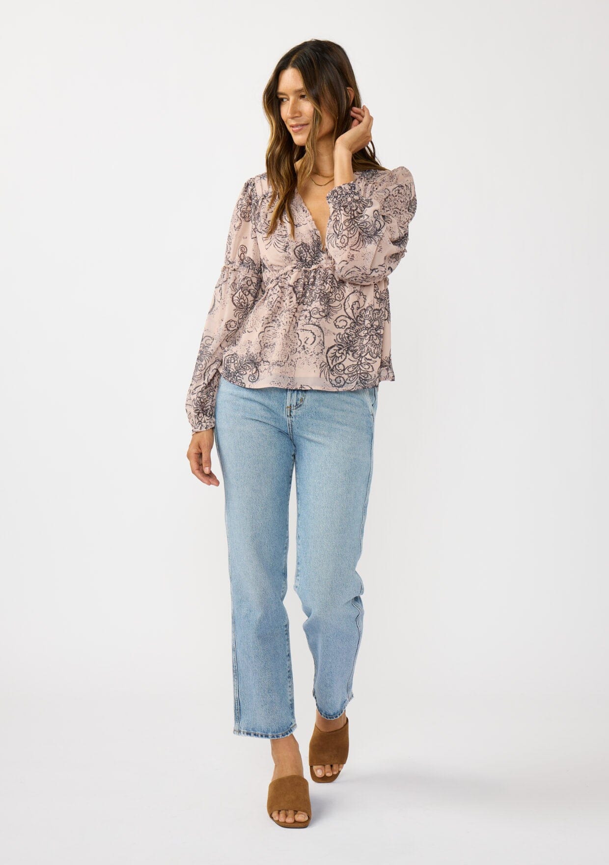 Amaris Ruffle Blouse