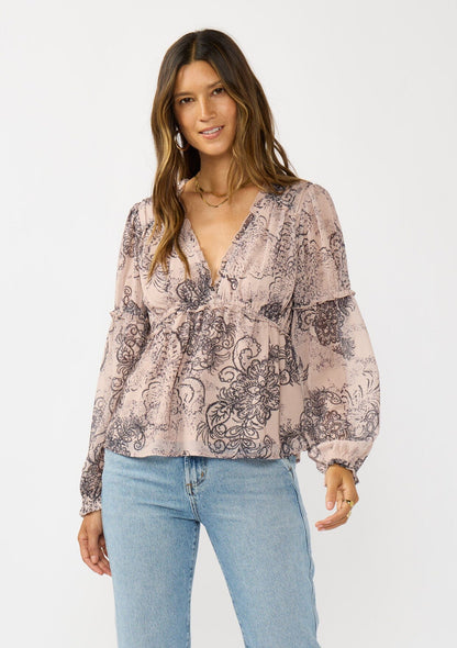 Amaris Ruffle Blouse