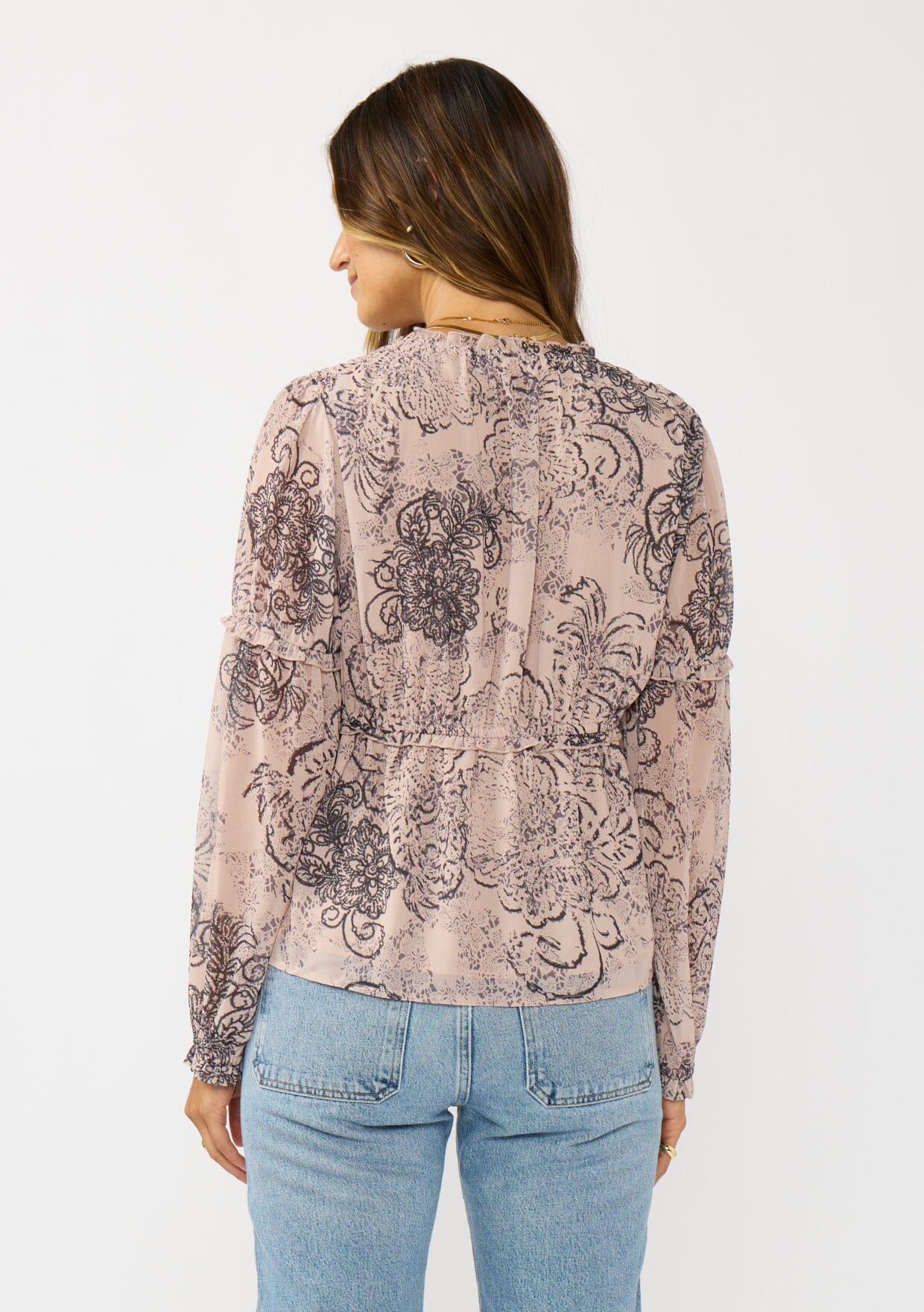 Amaris Ruffle Blouse