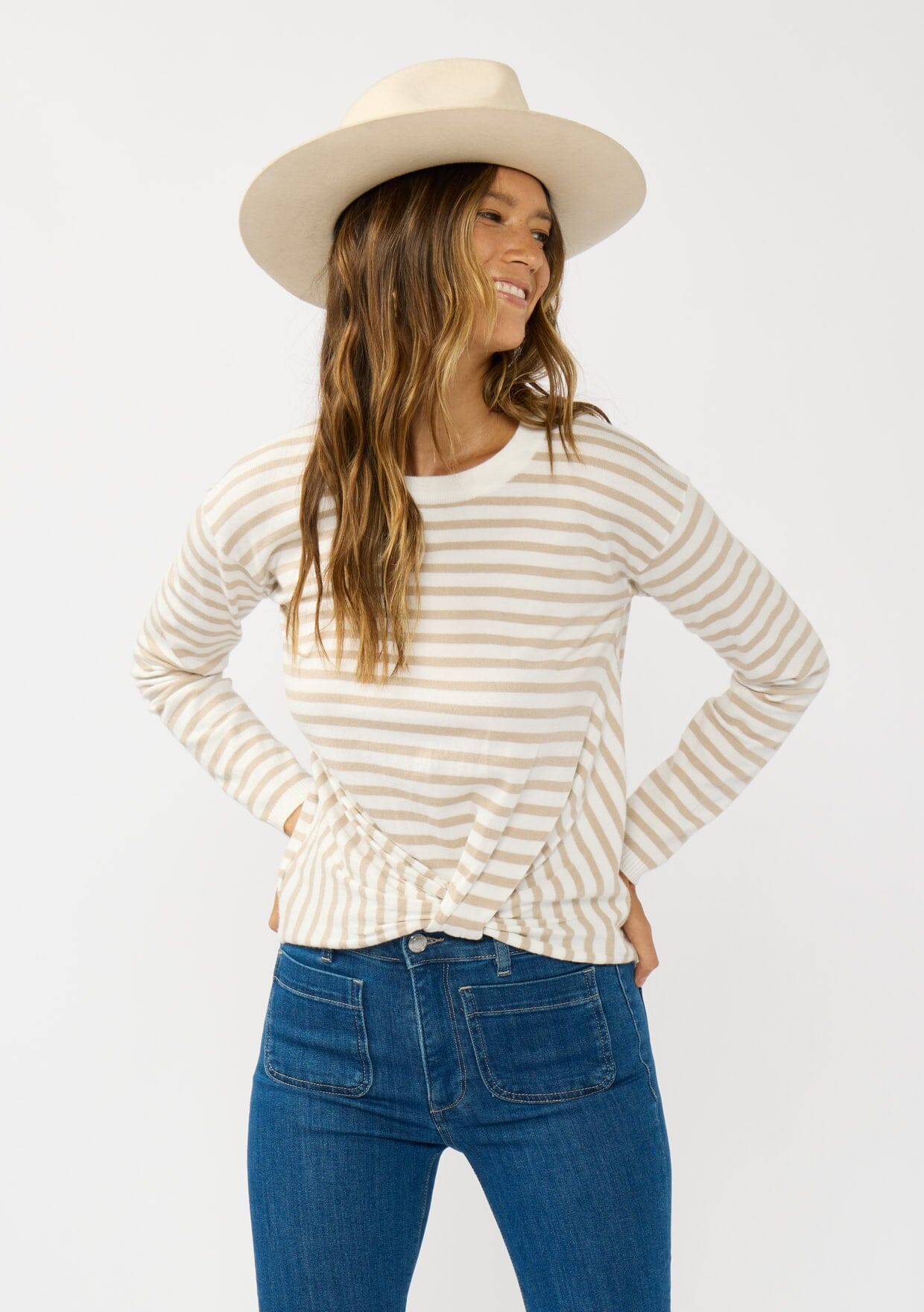 Perry Striped Sweater