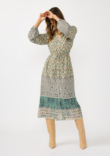 Garden Gate Midi Dress