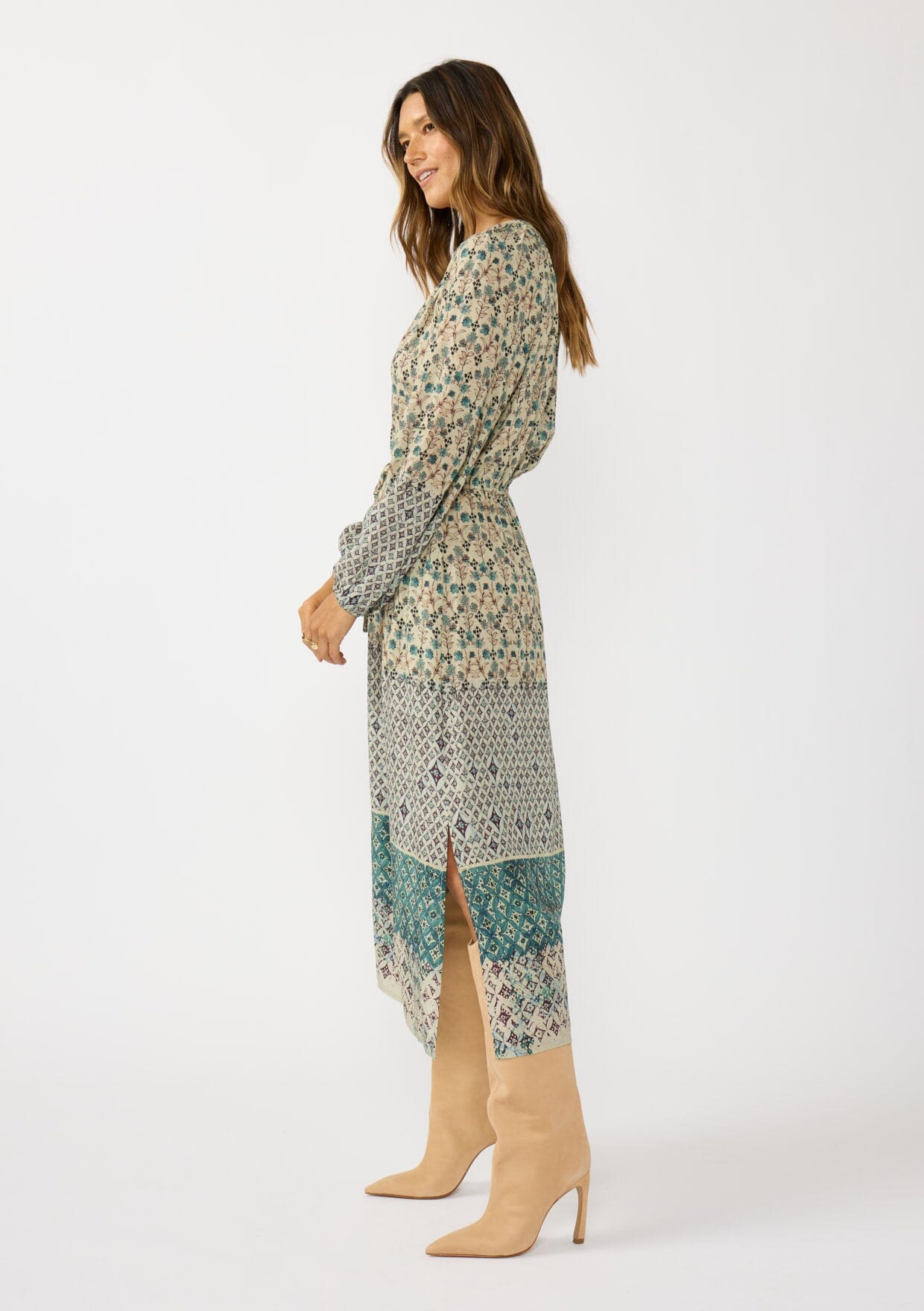 Garden Gate Midi Dress