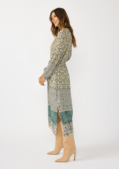 Garden Gate Midi Dress