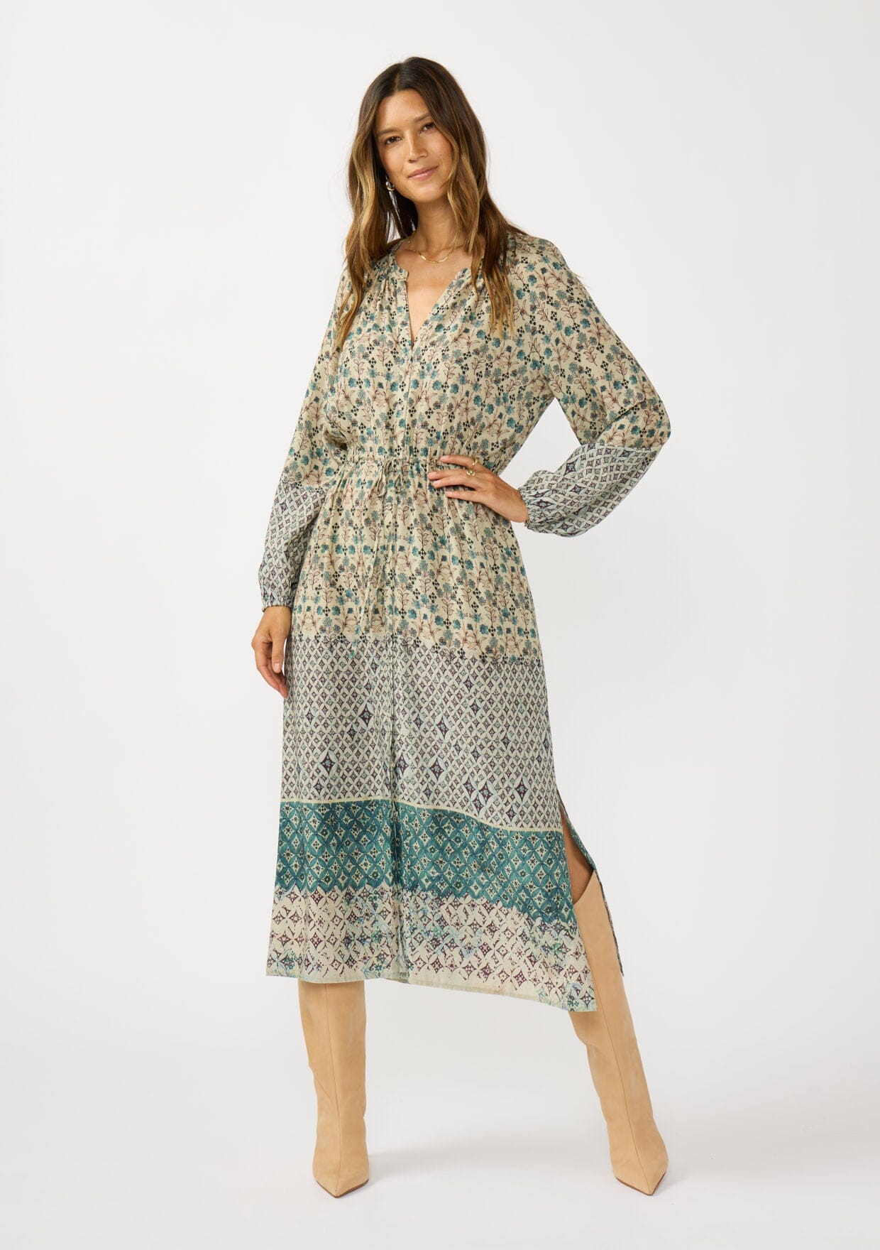 Garden Gate Midi Dress