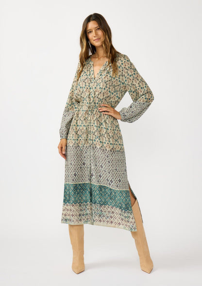 Garden Gate Midi Dress