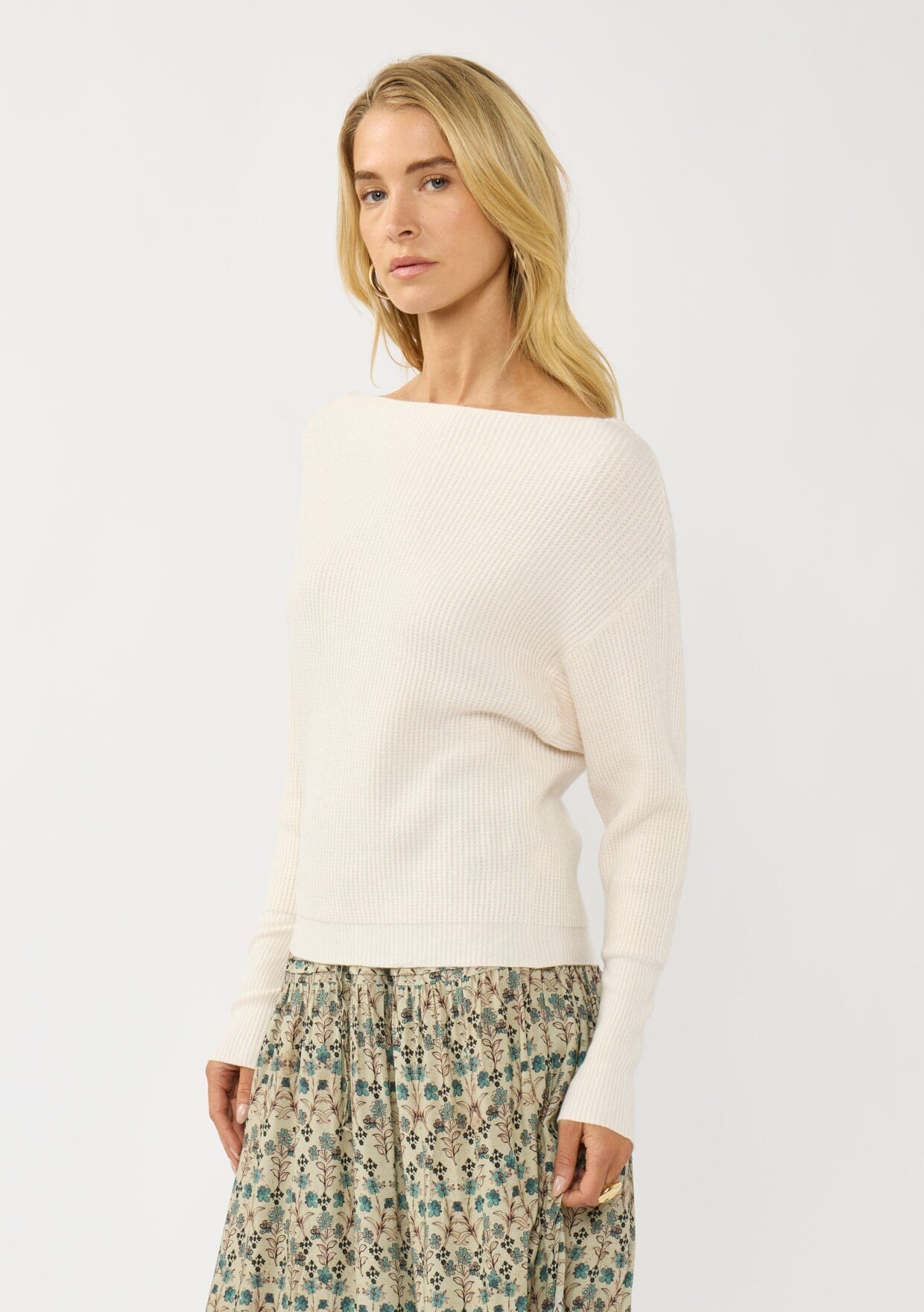 Snuggle Up Off Shoulder Sweater