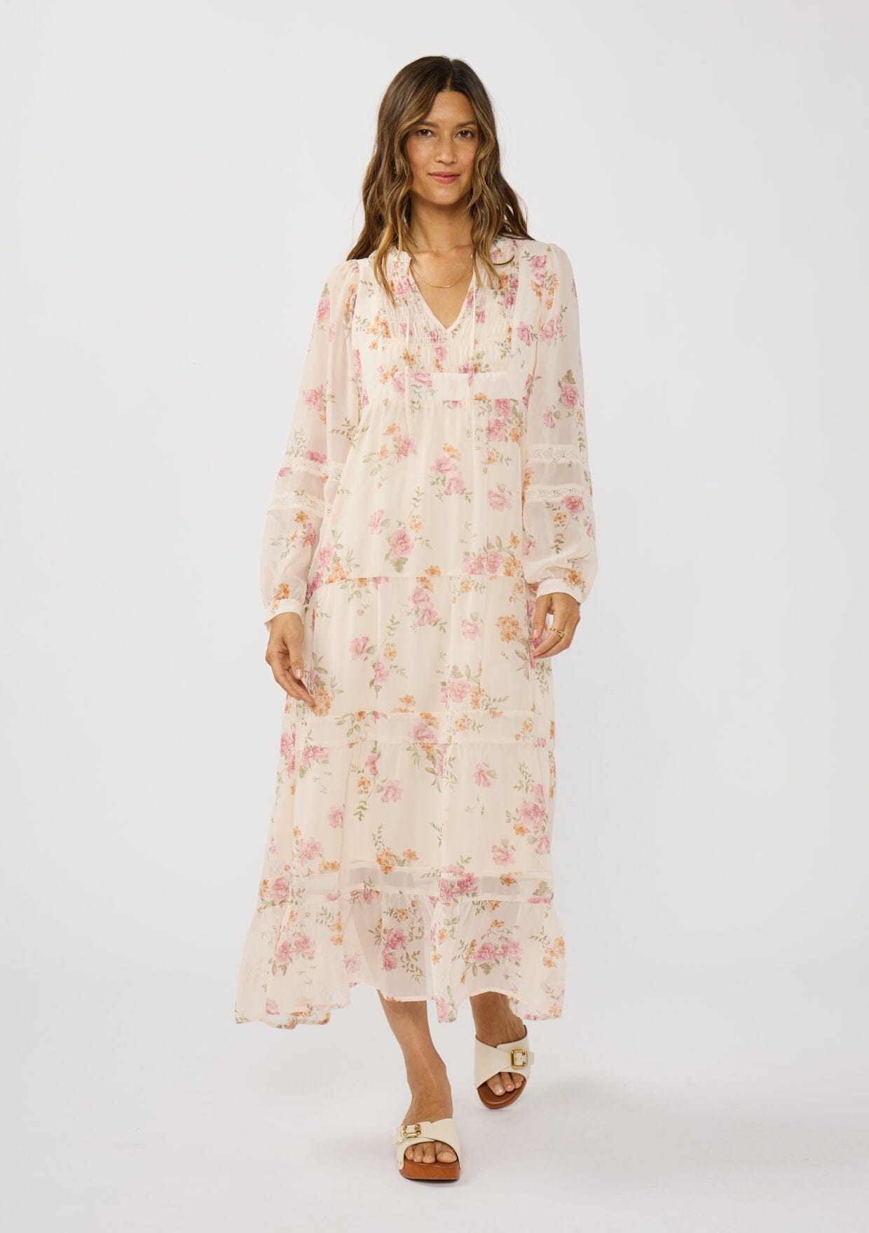 Rosewater Midi Dress