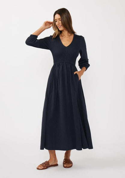 Mirabella Smocked Maxi Dress