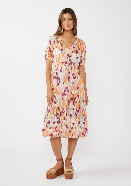 Terra Spice Midi Dress